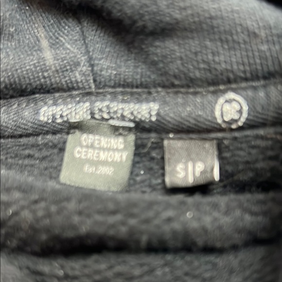 Opening Ceremony Black T-Shirt Sweatshirt - Picture 4 of 6